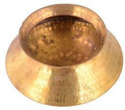 Satisfactory Nation Indian Traditional Kitchen Utensil Brass Degchi Cooking Degchi Pots & Pan Capacity 3 Liter