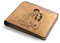 Carteras de Fotos Personalizadas Carteras de Tarjetas de crédito para Hombres Regalos Originales para Hombre Monedero de Bifold para Regalo de Novio de Padres (#2brown)