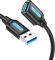 VENTION USB 3.0 Extension Cable 1.5m USB Extender Type A Male to A Female Cable USB Extension Lead 5Gbps High Speed Data Transfer Compatible with Printer, Hard Drive, Keyboard, Mouse