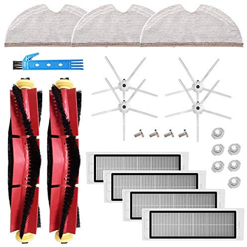 Kit accessori ricambi di ricambio per aspirapolvere Xiaomi Roborock S5 MAX S6 Pure S6 maxV E35 S5 S50 spazzola laterale nera Panni filtranti HEPA