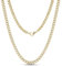 Cadoline 316L Stainless Steel Men's Jewellery 6mm 16 Inch Gold Chain Necklace For Women Link Curb