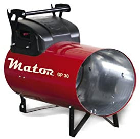 MATOR - Generador de aire caliente a gas de 46,73kw, Climatización rápida y eficiente - VOLCANO GP45M
