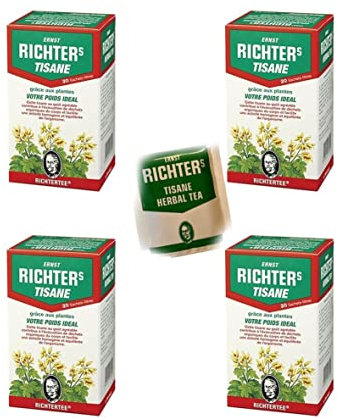 tisane ernst richter transit lot De 80 sachets en vrac 4 boîtes