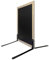 Panneau trottoir SQUARE en bois brut de dimensions 90 x 67 cm