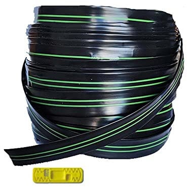 Manichetta gocciolante irrigazione a goccia - 16mm - passo 20 cm - 8 mils - 2 litri per ora - Made in Italy (100 mt - Passo 20cm)