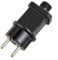 31V LED Lichterketten Netzteil, Transformator Treiber, IP44, max. 3,6 W, Netzteil Adapter für kodierte 2-polige Anschlüsse