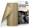 OAZ Leder Reparatur Patch, 10x160cm Lederflicken Selbstklebend Leder Reparatur Patch, für Möbel, Sofas, Autositze, Handtaschen, Jacken, Leder Renovierung, Khaki