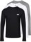 DKNY Men's Warriors T-Shirt, Black/White/Grey, L