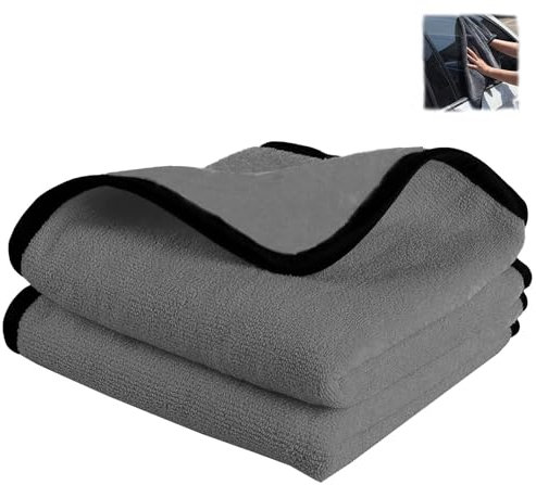 JLTXKST 2 Stück Shiny Bath XXL Trockentuch,40 x 60cm Shiny Bath Trockentuch, Fast Dry Trockentuch, Mikrofasertuch Mit Gedrehtem,Duschkabinen Tuch zum Wasser Abziehen in Dusche & Bad