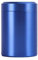 Metall Dose für Gewürze, Pillen und Kräuter | Geruchsdicht u. Wasserdicht | Metall Aluminium | Premium Stash Transportbox | Hochwertige Tube Box Aufbewahrung | Clean Design (Blau, 65x45 mm)