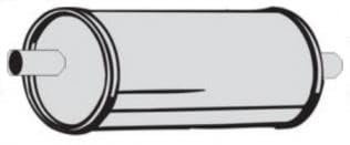 VEGAZ US-696 Mittelschalldämpfer Universal 340mm 157mm