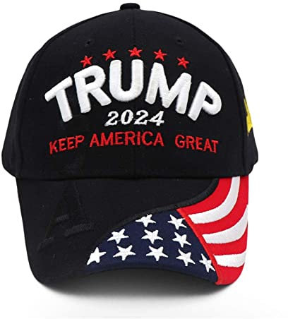 massoke Trump Hat 2024, Trump Hats, Donalds Trump Merchandise, Make America Great Again Cap, Adjustable Unisex Hip Hop Hat, Trump On Any Head Size (Black)