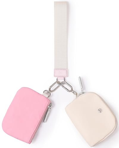 Doppeltasche, Handgelenk-Geldbörse für Frauen, Mini-Reißverschluss, Handgelenk-Geldbörse, tragbare Münzgeldbörse, Reißverschluss, Geschenk für Frauen, Mutter, Mädchen, Freundin, Schwester, Ehefrau,