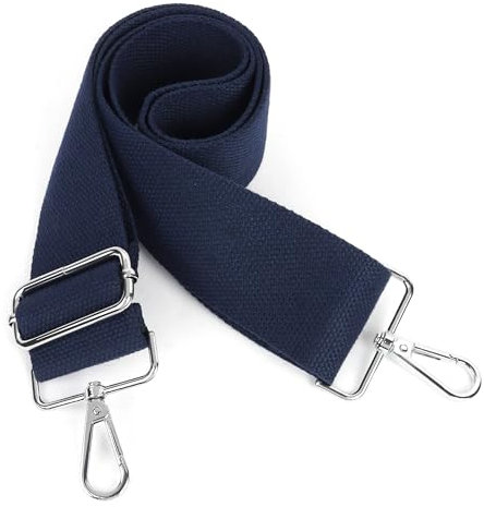 Moorle Breite Umhängetaschen Strap, 5cm Marineblau Breit Taschengurt Schultergurt, Schultergurt für Taschen Verstellbarer, Taschen Trageriemen Taschenriemen Handtaschen Gurt
