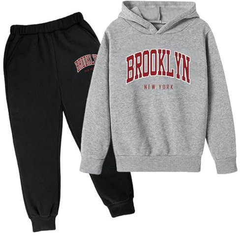 Winter Kinder Hoodie Pullover Set Beliebte Gedruckt Hoodie Set Auf Unterwäsche 2023 Casual Brief Gedruckt Langarm Out Wear Kostüm Damen Karnevalskostüm Baby
