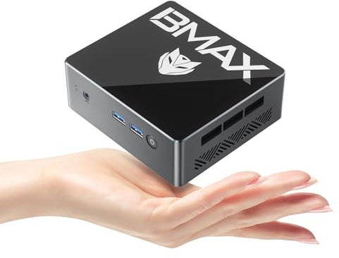 Bmax B4 Pro Mini PC Intel N97(up to 3.6GHz) 16GB DDR4/512GB SSD Micro Computer 4K Dual Screen Display WiFi5/Dual HDMI/BT4.2