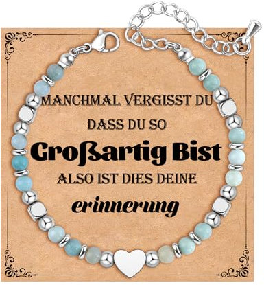 CheersLife Armband Damen,Schmuck Damen Teenager Mädchen Geschenke,Geschenke für Frauen 11 12 13 15 16 18 20 21 23 24 25 26 Jahre Weihnachten Geburtstag Geschenk für Tochter Schwestern Freundin Frau