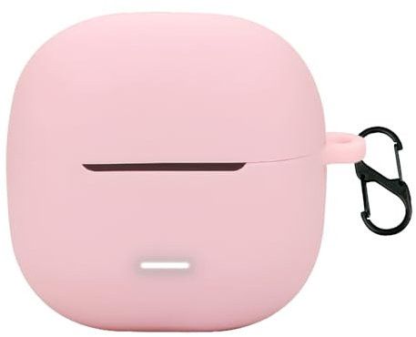 Funda de silicona para Redmi Buds 6 Lite auriculares Bluetooth, funda protectora para Xiaomi Redmi Buds 6 Lite (rosa)
