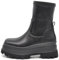 IF Scarpe Stivaletti Da Donna gambale sottile e morbido si adatta alla gamba Con Zeppa Plateau Platform HJ813 nero N.38