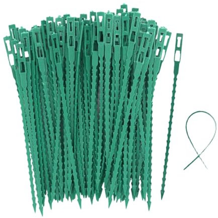 Gedrehte Befestigungen für den Garten – verstellbare Halterung für Weinreben | Mehrzweck-Clips mit 50 Stück zur Sicherung von Wohnungen, zur Organisation des Hauses, für Bastelprojekte