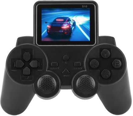 Console de Jeu Rétro, Console Vidéo de Jeux 520 HD, écran IPS 3 Pouces, Console de Jeu Portable avec Câble AV, Jeux Vidéo Plug and Play pour TV, Batterie 1020 MAh Intégrée