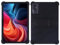 Junfire Coque en silicone pour Blackview Tab 90 WiFi/Laptok MJYA7L-BK 2025/Hcjip Android 15/tablette Android 14 11 pouces, étui résistant aux chocs avec support - Noir