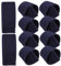 JUMPLAWN 10Stücke Elastische Gurtbandhalter Canvas Vielseitige Organizer für Rucksack und Sportausrüstung Strapazierfähige Gurte für Sichere Befestigung