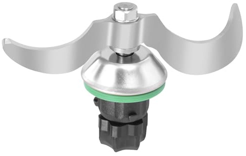 Teigmischmesser Edelstahl Teigmischer Effizientes Knetenmesser für TM6 TM5 Edelstahl Teigmischmesser Ersatzmesser Mixmesser aus Zubehör Ersatzteile für Brotkuchenpizza