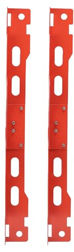 Luocute Wheel Alignment Tool, 2 Sets Alloy Steel Toe Alignment Tool Plates with Measuring Tapes, Wheel Alignment Balancing Tools for Rear Wheel Drive Vehicles Off Road Motorcycles