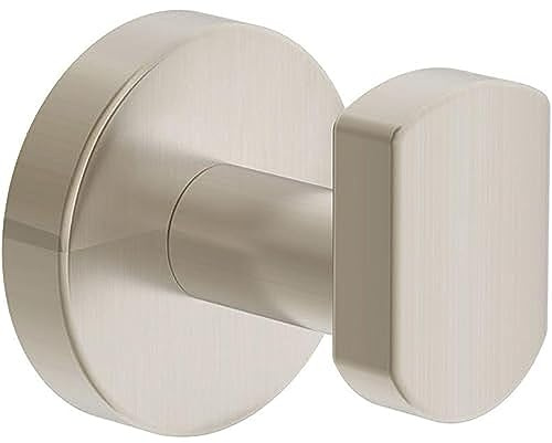 Symmons Dia Wall-Mounted Robe Hook in Satin Nickel