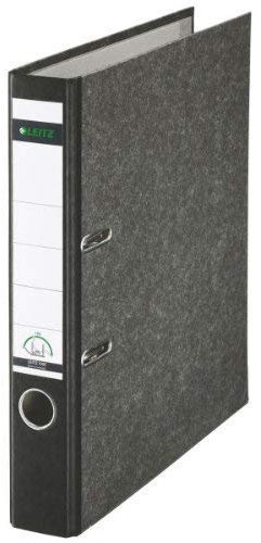 5er Pack Leitz 1050 Qualitäts-Ordner schmal (5cm), mit patentierter 180º-Präzisionsmechanik 8 Farben in verschiedenen Mengen zur Auswahl (5, schwarz)