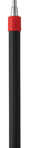 Vikan Teleskopstiel Wasserführend Schlauchtülle Schwarz 1600-2780 mm 297352 | Direkter Schlauchanschluss | Ausziehbar | Eurogewinde | Isolierter Griff | 6 Bar Wasserdruck