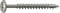 Montaggio per Holzbau, piatto testa, T-star plus, 4 Cut, 1,4567, 8,0 x 50 mm, 50 pcs, interamente in acciaio inox con filettatura A2, 0257000800505