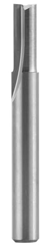 Freud Fresa per scanalature in metallo duro integrale HW a 2 taglienti diritti. Codolo gambo A=6 mm, diametro di taglio D=5 mm, altezza di taglio h=12.7 mm, 04-11306P - F03FR01437