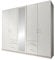 Wimex Kleiderschrank/ Drehtürenschrank Fly, (B/H/T) 225 x 208 x 58 cm, Weiß