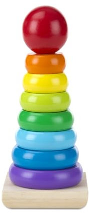 MELISSA & DOUG Rainbow Stacker, 1 EA