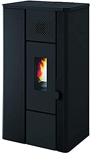 Punto Fuoco Pelletofen, Stahl, 6 kW, Schwarz, Pellet, 50-120 m², A+