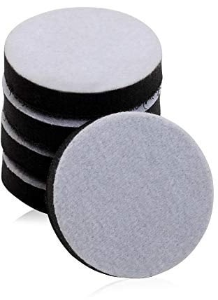 SPEEDWOX 5,1 cm weicher Schaumstoff-Puffer-Pad mit Klettverschluss, 5 Stück, weicher Schaumstoff-Puffer, Schleifschwamm, Klettschwamm, Polierpad für Schleifpad