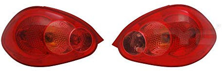 Diederichs Heckleuchte Rückleuchte Rücklicht links für Toyota Aygo (B10) 02/2005-01/2009, Rot, Kunststoff, E-Typ-geprüft