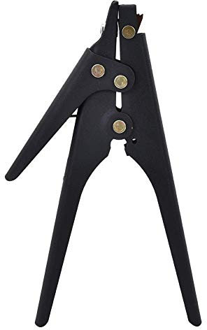 Pistola de amarre de cable de nylon, herramienta tensora de brida de plástico de 2.4-9 mm, herramienta de tensión y corte 2 en 1 para bridas o sujetadores de nylon de plástico