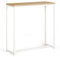 IDMarket - Consola Detroit Design Industrial Madera y Metal, color blanco