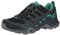 adidas Damen Terrex Swift R2 Gore-TEX Hiking Shoes Wanderschuhe, Core Black/Blue Oxide/Acid Mint, 38 2/3 EU