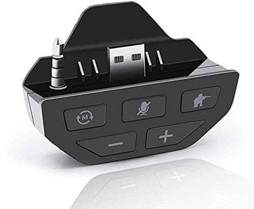 Adaptateur de casque stéréo pour manette de jeu Xbox One - Noir