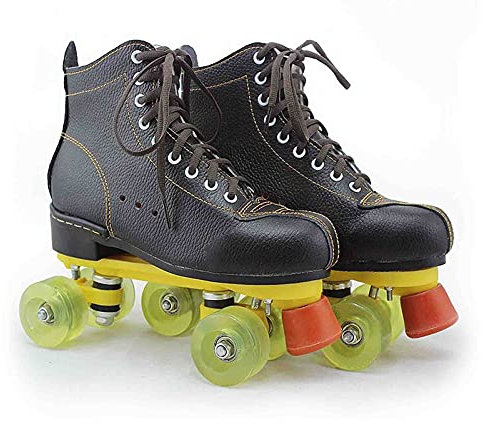 Adult Skates Roller für Männer und Frauen Double Rows Rollschuhe Rink Special Fancy Kick Rollers Professionelle Vierräder