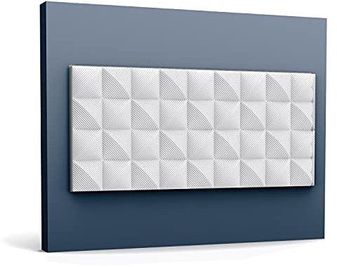 Orac 3D Wandpaneel W113 COBBLE 200 cm x 2,2 cm x 25 cm aus Polyurethan Hartschaum vorgrundiert