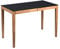 M2 Kollektion Petersson Schreibtisch, Holz, braun, schwarz, B/H/T = 110x75x60cm