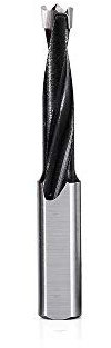 NUJA-Tools, 1pc Woodworking Forstner Drill Bits Alloy Hole Opener 70mm Total Length Router Bit for Wood Carbide Crown Row Drill Head (Size : 10mm R)