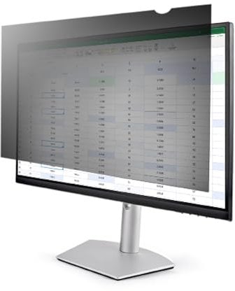 StarTech.com Displayschutzfolie für 22 Zoll PC Display - Monitor Blickschutzfolie - Bildschirmsichtschutz - Blau Licht Filter - 16:10 Breitbild - Matt/Hochglanz - +/-30 Grad (PRIVACY-SCREEN-22MB)