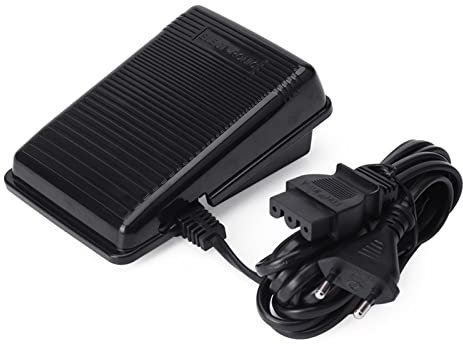 Fußpedal für Nähmaschine, Universalpedal mit Netzkabel für Nähmaschinen, 220 V, Fußsteuerung, elektronische Fußsteuerung