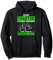 Lustige Landwirt Bauer Landwirtschaft Outfits - Unisex Pullover Hoodie - Schwarz - S - Landwirtschaftliches Motiv - Zum Traktor fahren geboren zur Schule gezwungen